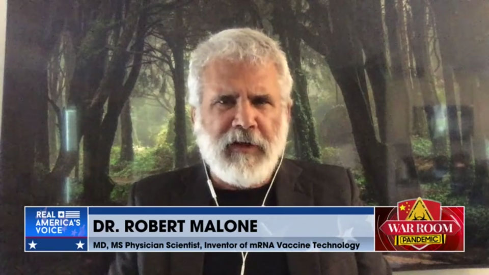 Dr. Robert Malone: The Vaccine Causes The Virus To Be More Dangerous