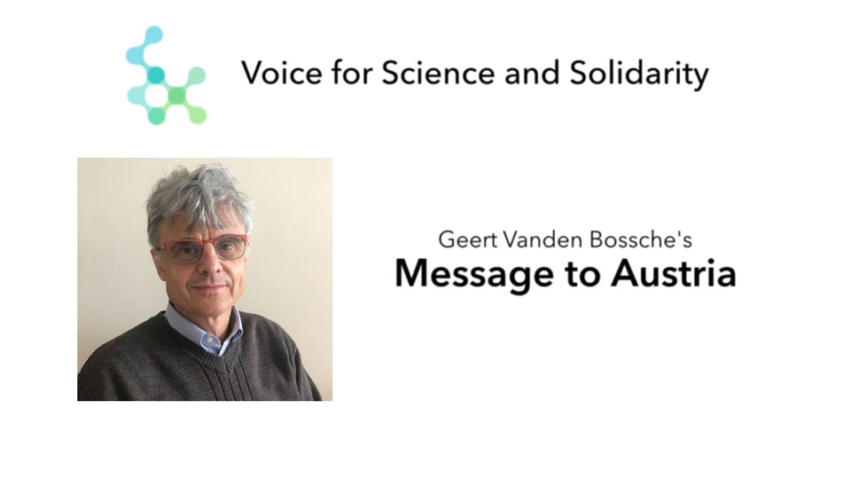 Dr. Vanden Bossche: ‘For God’s sake, stay unvaccinated!’