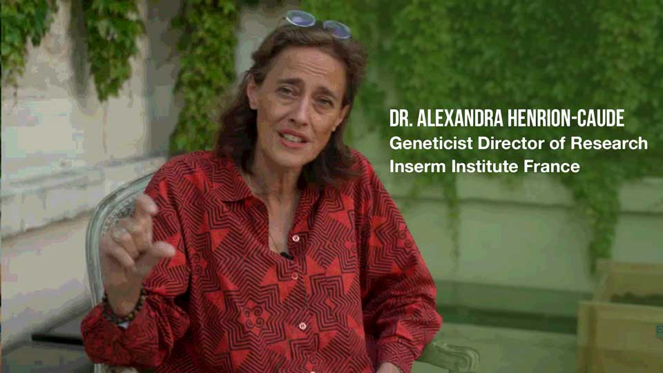 French Geneticist Dr. Alexandra Henrion-Caude