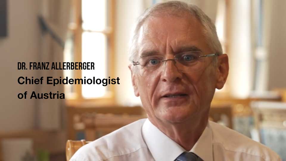 Chief Epidemiologist of Austria Dr. Franz Allerberger