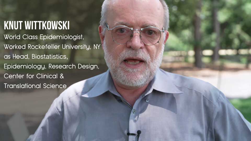 World Class Epidemiologist, Dr. Knut Wittkowski
