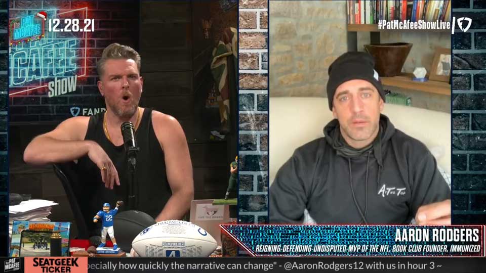 Aaron Rodgers – ‘If Science Can’t Be Questioned, It’s Not Science Anymore It’s Propaganda’