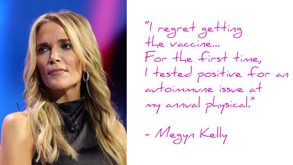 Megyn Kelly – Possible Vaccine Injury, Regrets COVID Shot