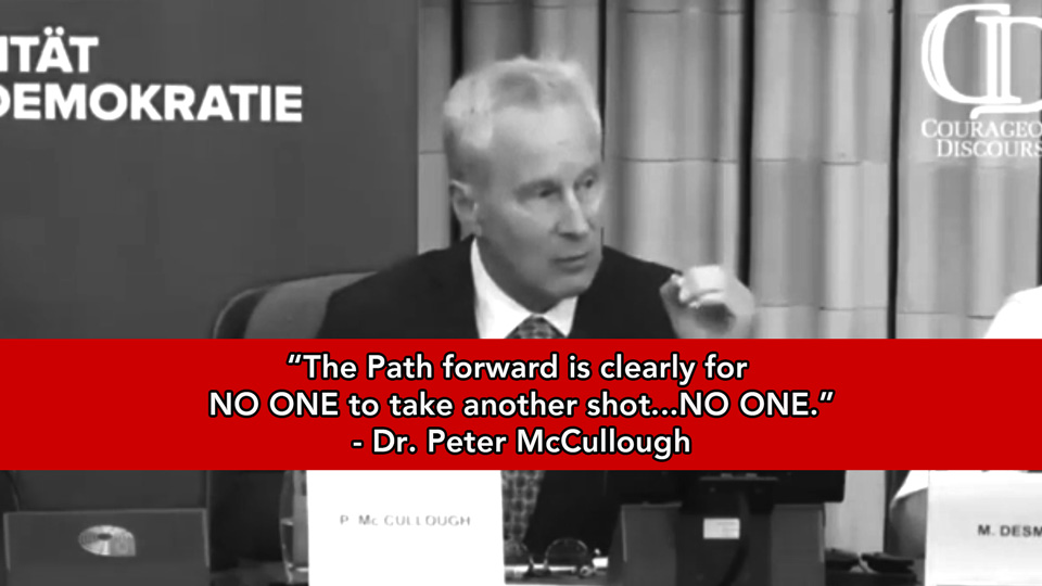Peter McCullough and European Parliament